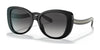Coach C6184 HC8322F Sunglasses | Size 56 / Black №50028G / Light Grey Black Gradient (3N 13.2%)