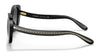 Coach C6184 HC8322F Sunglasses | Size 56 / Black №50028G / Light Grey Black Gradient (3N 13.2%)