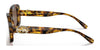 Coach C6186 HC8330 Sunglasses | Size 54 / Dark Tortoise/Coach Print / Dark Brown Solid (3N 9%) №565973