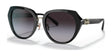 Coach C6189 HC8331 Sunglasses Black / Light Grey Gradient Coach C6189 HC8331 Sunglasses Black / Light Grey Gradient