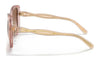 Coach C7995 HC8333 Sunglasses | Size 53 / Transparent Blush / Brown Pink Gradient (2N 26.4%) №568013