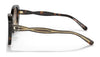 Coach C7993 HC8334F Sunglasses | Size 55 / Dark Tortoise №512013 / Dark Brown Gradient (3N 16%)