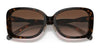 Coach C7993 HC8334F Sunglasses | Size 55 / Dark Tortoise №512013 / Dark Brown Gradient (3N 16%)