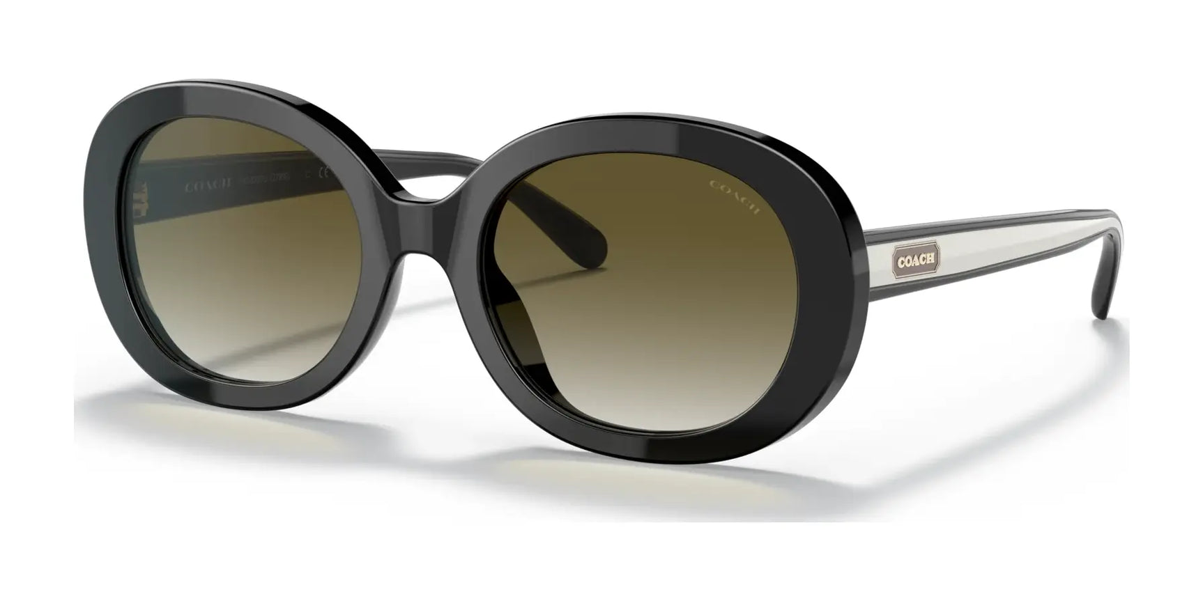 Coach C7992 HC8337U Sunglasses Black / Olive Gradient Coach C7992 HC8337U Sunglasses Black / Olive Gradient