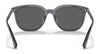 Coach C8006 HC8338U Sunglasses | Size 55 / Transparent Dark Grey / Dark Grey Solid (3N 11%) №553787