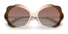 Coach C9200 HC8346BU Sunglasses | Size 55 / Gradient Transparent Brown №54008D / Brown Gradient (3N 13.9%)