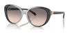 Coach CD479 HC8348U Sunglasses | Size 56 / Grey Gradient / Grey Pink Gradient (2N 36.7%) №57103B