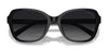 Coach CD482 HC8349U Sunglasses | Size 56 / Black №50028G / Grey Gradient (3N 15.2%)