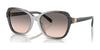 Coach CD482 HC8349U Sunglasses | Size 56 / Grey Gradient №57103B / Grey Pink Gradient (2N 36.7%)