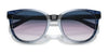 Coach CD478 HC8350U Sunglasses | Size 54 / Red Gradient / Violet Pink Gradient (3N 16%) №57098H