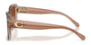 Coach CD472 HC8352 Sunglasses | Size 54 / Black/Blush / Brown Purple Gradient (3N 15%) №5781E2
