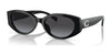 Coach CD867 HC8353F Sunglasses | Size 57 / Black / Grey Gradient (3N 15.2%) №50028G