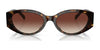 Coach CD473 HC8353U Sunglasses | Size 54 / Dark Tortoise / Dark Brown Gradient (3N 15.8%) №512013