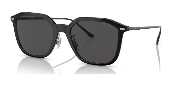 Coach CD461 HC8355 Sunglasses | Size 55 / Black / Dark Grey (3N 10%) №500287