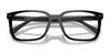 Coach CK470 HC8357U Eyeglasses with Sun-clips | Size 57 / Black Clear Gradient / Grey Solid (0N 87.1%) №576387
