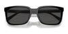 Coach CK470 HC8357U Eyeglasses with Sun-clips | Size 57 / Black Clear Gradient / Grey Solid (0N 87.1%) №576387