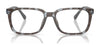 Coach CK470 HC8357U Eyeglasses with Sun-clips | Size 57 / Black Clear Gradient / Grey Solid (0N 87.1%) №576387