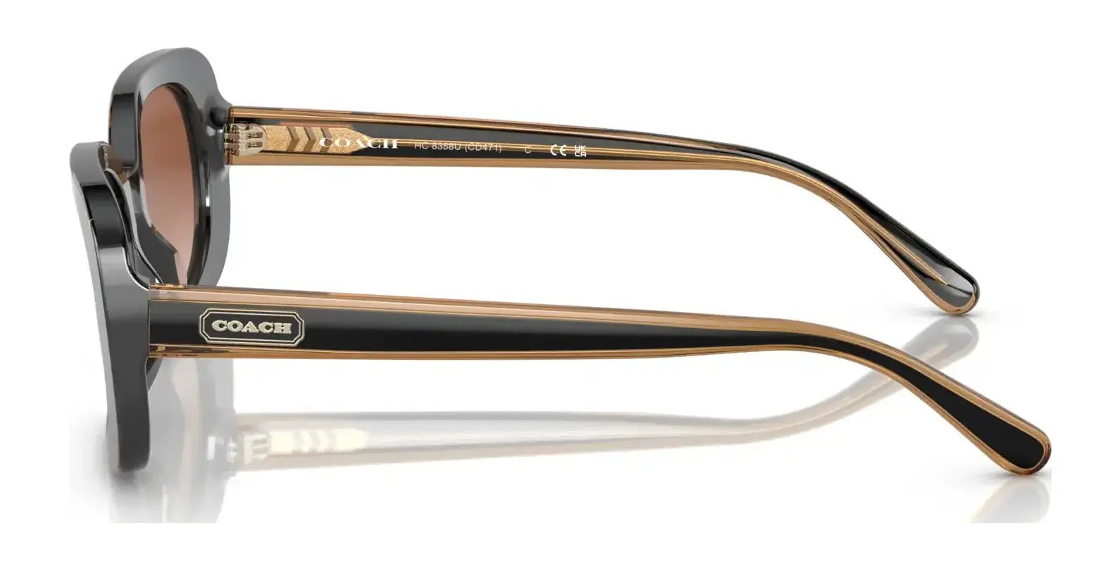 Coach CD471 HC8358U Sunglasses | Size 54 Coach CD471 HC8358U Sunglasses | Size 54