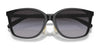 Coach CH617 HC8361F Sunglasses | Size 57 / Black / Grey Gradient (3N 13%) №50028G
