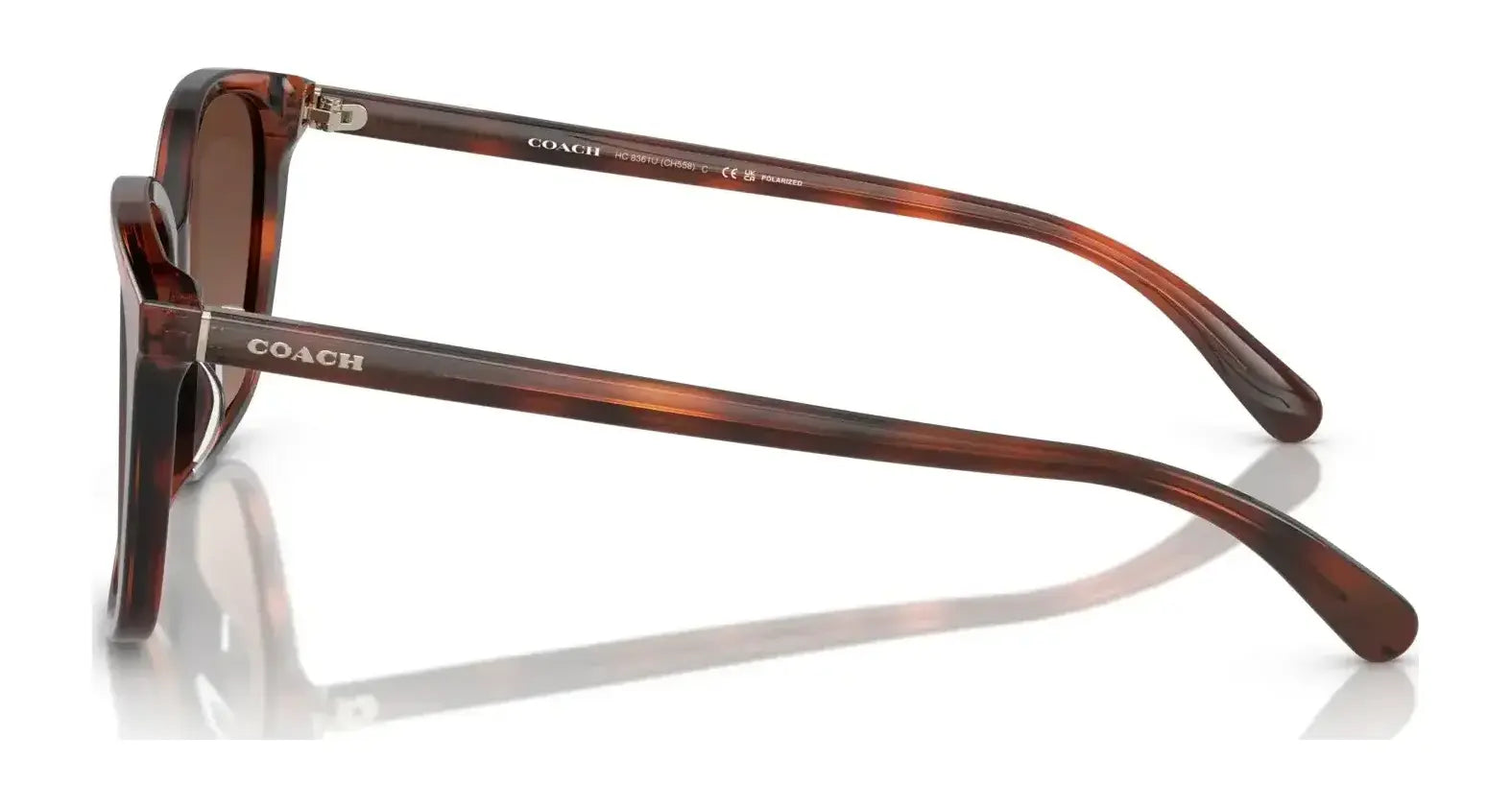 Coach CH558 HC8361U Sunglasses | Size 57 Coach CH558 HC8361U Sunglasses | Size 57