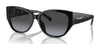 Coach CH563 HC8362U Sunglasses | Size 57 / Black / Grey Gradient (3N 15.2%) №50028G