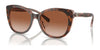 Coach CH567 HC8365U Sunglasses | Size 55 / Tortoise/Transparent Pink №574413 / Brown Pink Gradient (2N 26.5%)