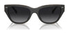 Coach CH570 HC8370U Sunglasses | Size 54 / Black/Transparent Grey / Grey Gradient (3N 15.2%) №57458G