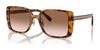 Coach CH562 HC8375 Sunglasses | Size 56 / Dark Tortoise / Brown Pink Gradient (2N 26.4%) №512013