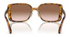 Coach CH562 HC8375 Sunglasses | Size 56 / Dark Tortoise / Brown Pink Gradient (2N 26.4%) №512013