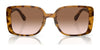 Coach CH562 HC8375 Sunglasses | Size 56 / Dark Tortoise / Brown Pink Gradient (2N 26.4%) №512013