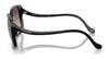 Coach CL929 HC8376U Sunglasses | Size 56 / Black №5002U8 / Grey Pink Gradient (2N 30.8%)
