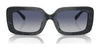 Coach CL922 HC8380U Sunglasses | Size 54 / Ruby Pearl Signature C / Grey Rose Gradient (2N 21%) №578346