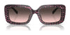 Coach CL922 HC8380U Sunglasses | Size 54 / Ruby Pearl Signature C / Grey Rose Gradient (2N 21%) №578346