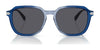 Coach CL912 HC8383U Sunglasses | Size 55 / Dark Tortoise/Caramel Tortoise / Violet (3N 12.7%) №579875