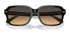 Coach CL914 HC8388U Sunglasses | Size 56 / Black/Dark Tortoise / Grey (2N 33%) №57993C