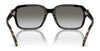 Coach CL914 HC8388U Sunglasses | Size 56 / Black/Dark Tortoise / Grey (2N 33%) №57993C