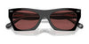 Coach CL917 HC8389U Sunglasses | Size 52 / Black/Clear / Violet (3N 12.7%) №572875