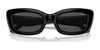 Coach CR610 HC8390U Sunglasses | Size 51 / Black / Grey Solid (3N 10%) №500287