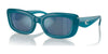 Coach CR610 HC8390U Sunglasses | Size 51 / Milky Ocean Blue / Blue Flash (3N 10%) №580655