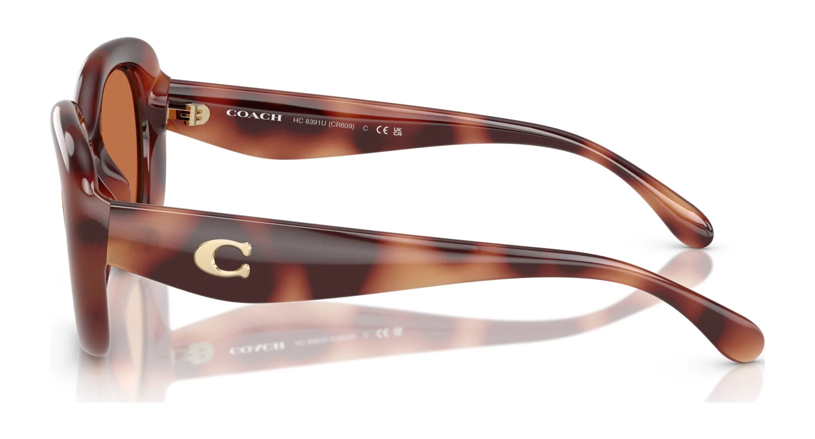 Coach CR609 HC8391U Sunglasses | Size 53 Coach CR609 HC8391U Sunglasses | Size 53