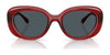 Coach CR609 HC8391U Sunglasses | Size 53 / Black / Grey Solid (3N 10%) №500287