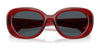 Coach CR609 HC8391U Sunglasses | Size 53 / Black / Grey Solid (3N 10%) №500287