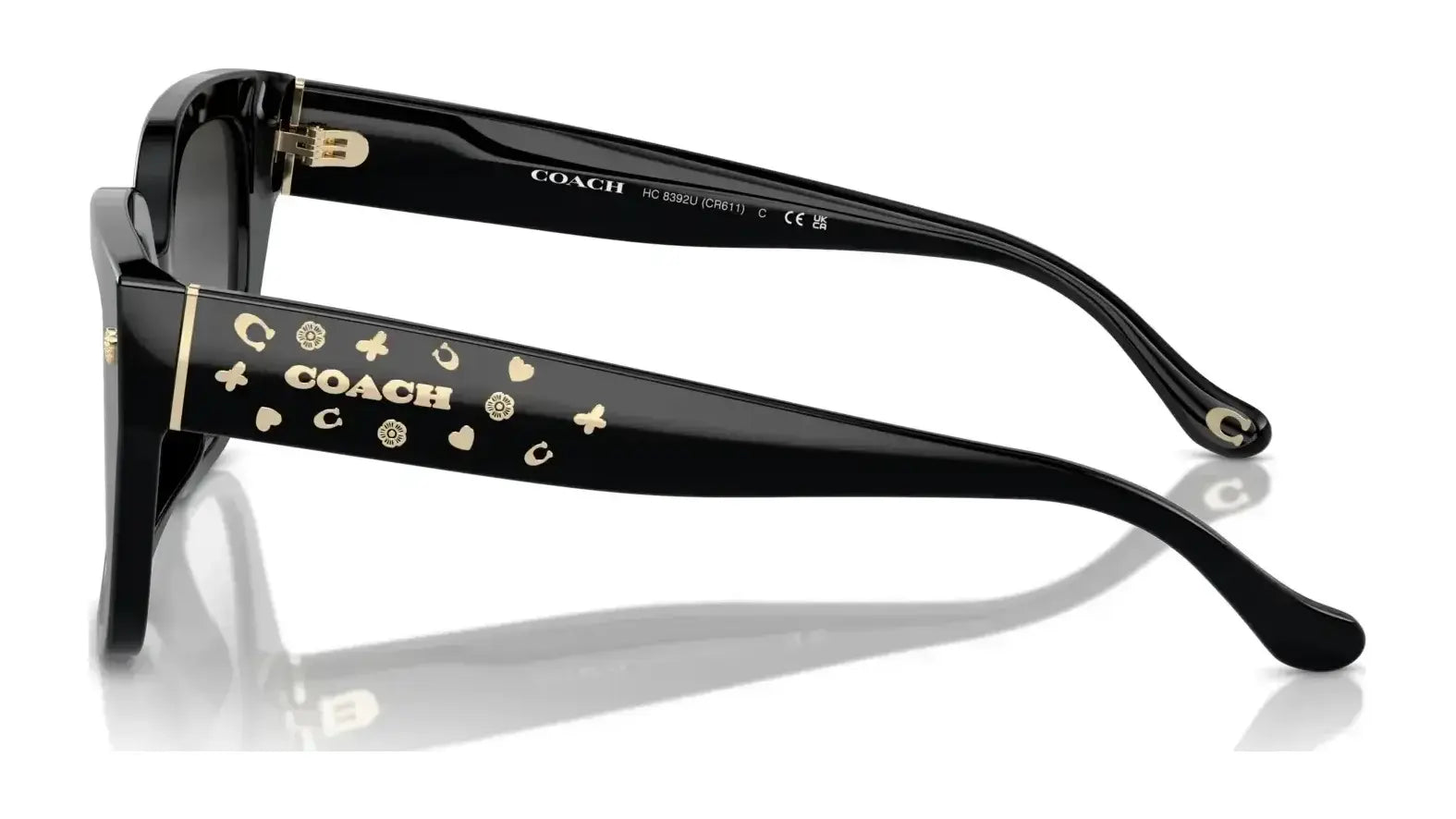 Coach CR611 HC8392U Sunglasses | Size 53 Coach CR611 HC8392U Sunglasses | Size 53