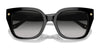 Coach CR611 HC8392U Sunglasses | Size 53 / Black / Grey Gradient (3N 13.2%) №50023C