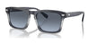 Coach CR628 HC8397U Sunglasses | Size 57 / Blue Gradient / Smoke Blue Gradient (2N 23%) №58168F