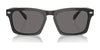 Coach CR628 HC8397U Sunglasses | Size 57 / Pecan Blue Grey Gradient / Blue Grey Solid (3N 13%) №581587