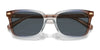 Coach CR630 HC8398U Sunglasses | Size 54 / Transparent Dark Grey / Grey Solid (3N 10%) №581787