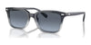 Coach CR630 HC8398U Sunglasses | Size 54 / Blue Gradient / Smoke Blue Gradient (2N 23%) №58168F