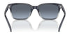 Coach CR630 HC8398U Sunglasses | Size 54 / Transparent Dark Grey / Grey Solid (3N 10%) №581787
