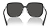 Coach CR635 HC8401D Sunglasses | Size 64 / Black / Grey Solid (3N 10%) №500287